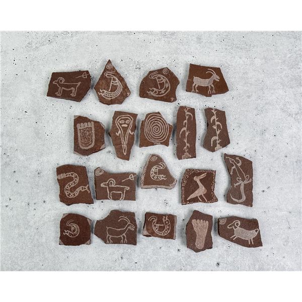 Anasazi Pueblo Sandstone Carved Magnets