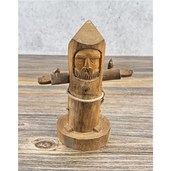 Ben Ortega Saint Francis New Mexico Wood Santos