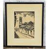 Image 1 : A Andia Sucre Bolivia Pen and Ink Drawing