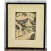 Image 1 : A Andia Sucre Bolivia Pen and Ink Drawing