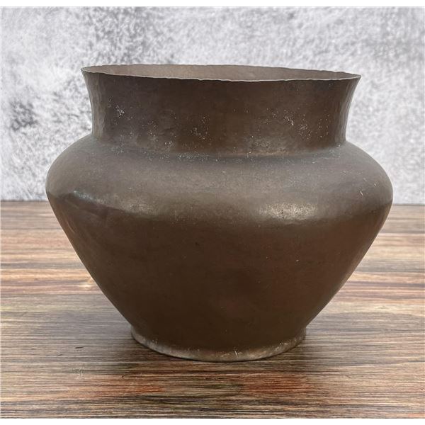 Arts & Crafts Hammered Copper Planter