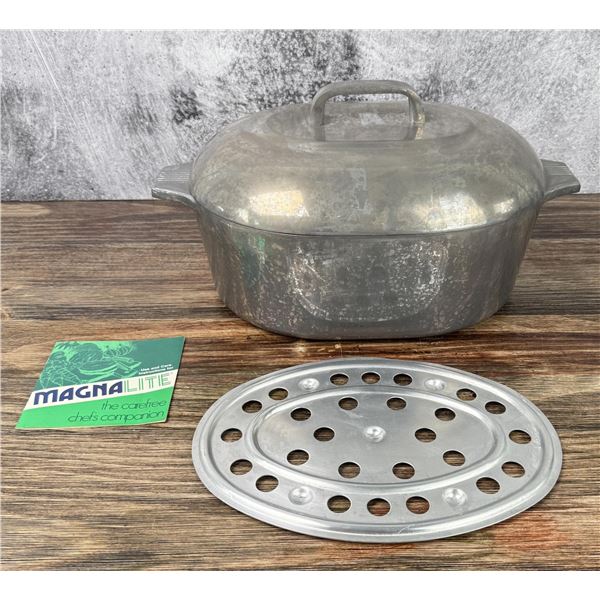 Wagner Magnalite Aluminum Roasting Dish Dutch Oven