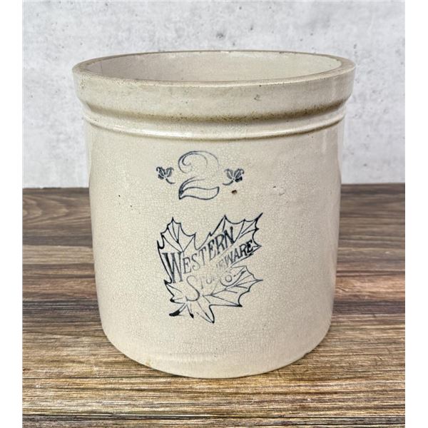 2 Gallon Western Stoneware Company Crock