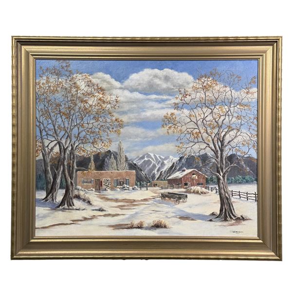 GE Weidner Southwestern Oil Painting