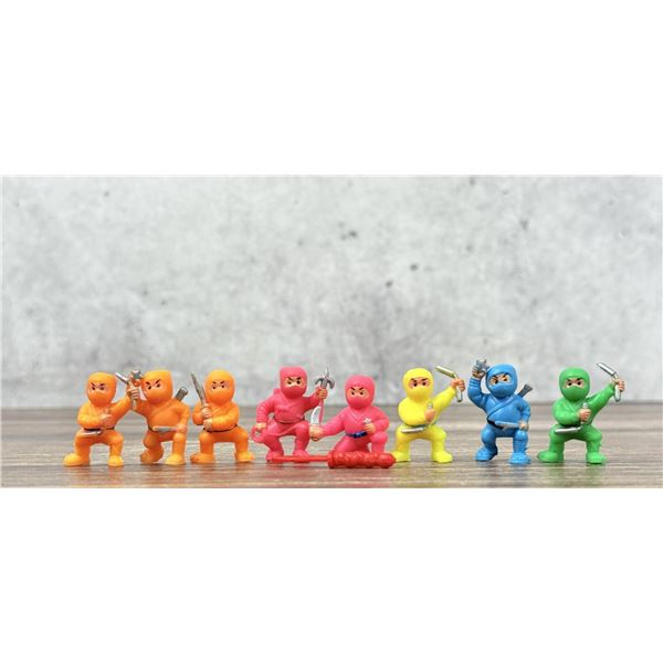 Group Of Squinkies Ninja Mini Figures