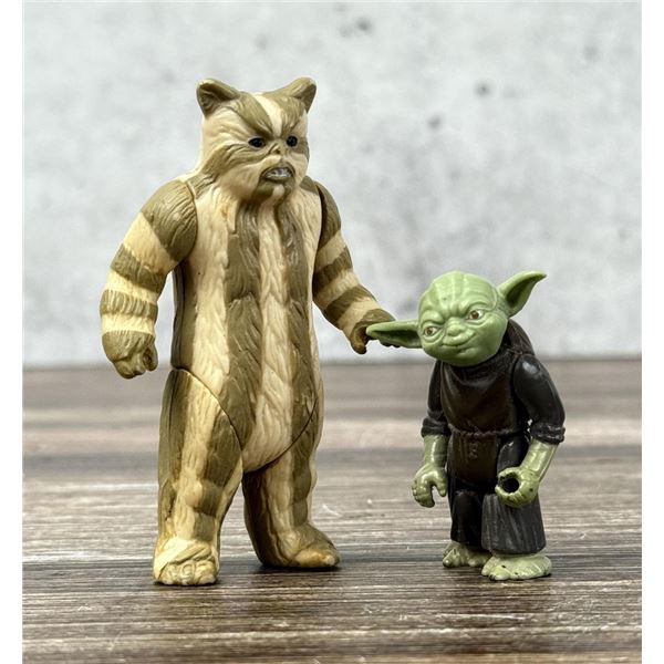 Star Wars Ewok & Yoda Action Figures