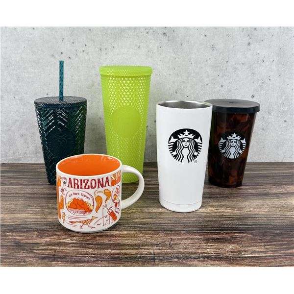 Group Of Starbucks Cups Mugs Tumblers