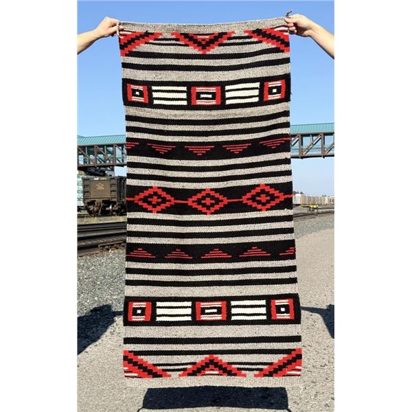 Mexican Wool Blend Saddle Blanket Rug