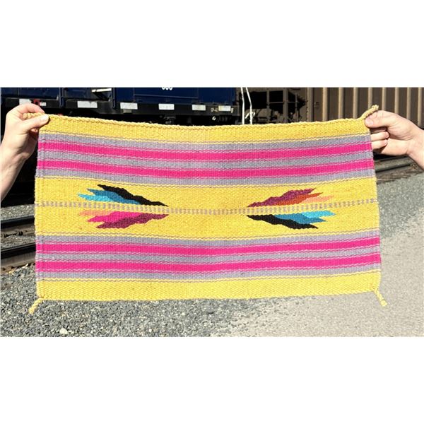 Mexican Wool Saddle Blanket Rug