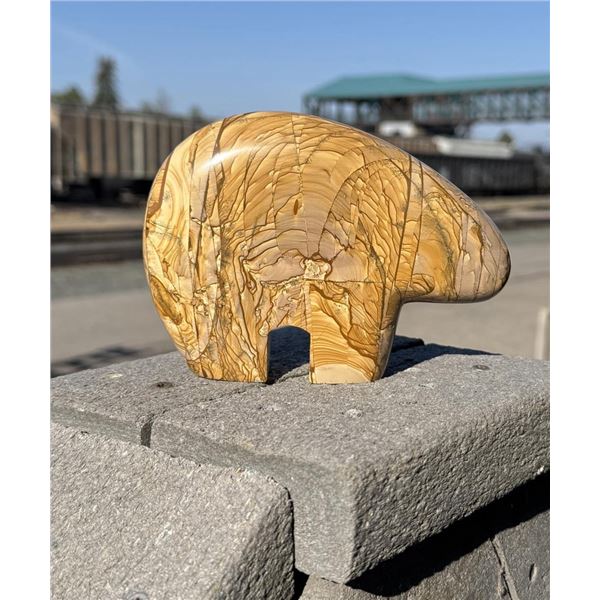 Carved Stone Bear Fetish
