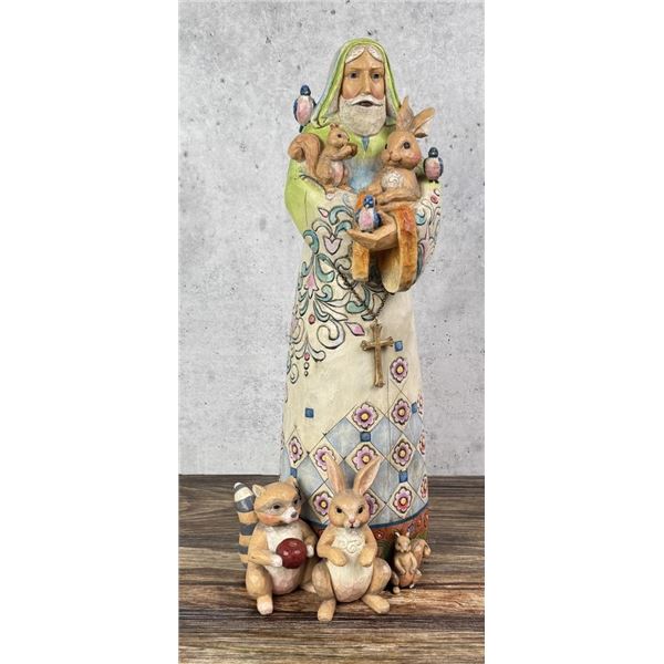Jim Shore Heartwood Creek St Francis Figurine