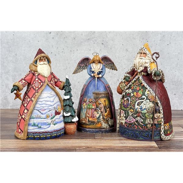 Group of Jim Shore Christmas Figurines