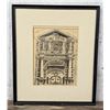 Image 1 : A Andia Sucre Bolivia Pen and Ink Drawing