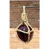 Image 2 : Plum Purple Glass Fish Net Float