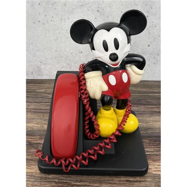 Vintage Mickey Mouse Telephone Phone