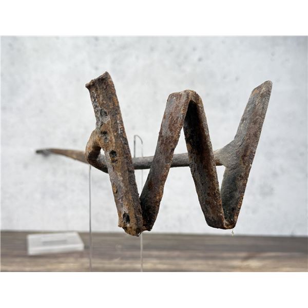 Antique Montana Cowboy Ranch Branding Iron