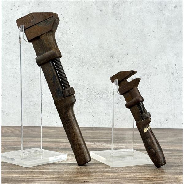 Antique Coes Adjustable Monkey Wrenches