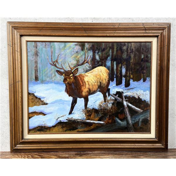 Ruth Ellen Painting Of Elk