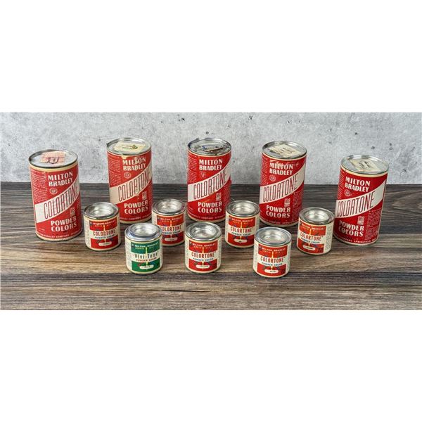 Milton Bradley Colortone Paint Powder Colors