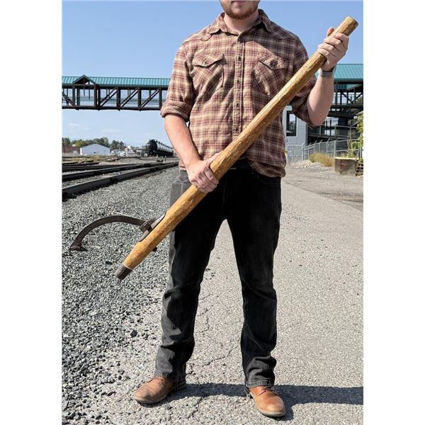 Antique Montana Logging Peavey Log Roller