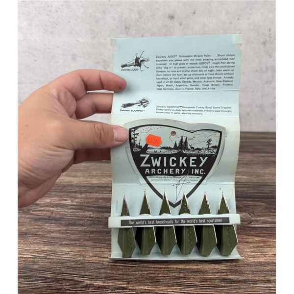 Vintage Zwickey Archery Broadheads