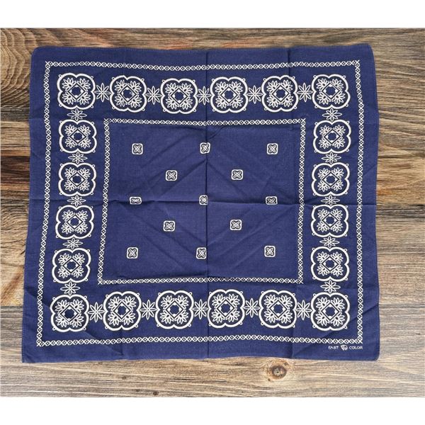 Antique Fast Color Cowboy Bandana
