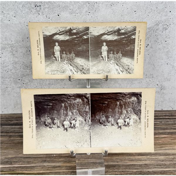 Neilson South Africa Gold Mining Stereoviews