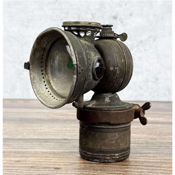 20th Century Carbide Bicycle Bike Lantern Lamp