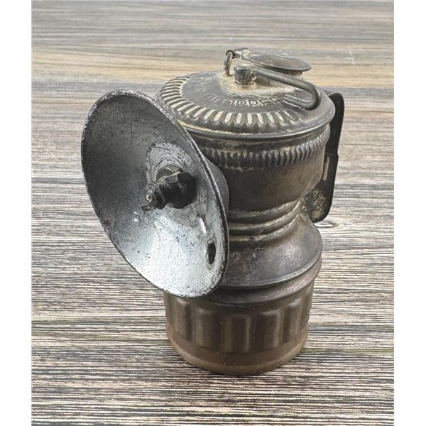 Butte Montana Guys Dropper Carbide Miners Lamp