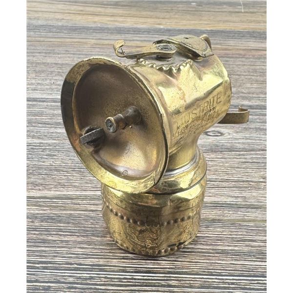 Butte Montana Justrite Carbide Miners Lamp