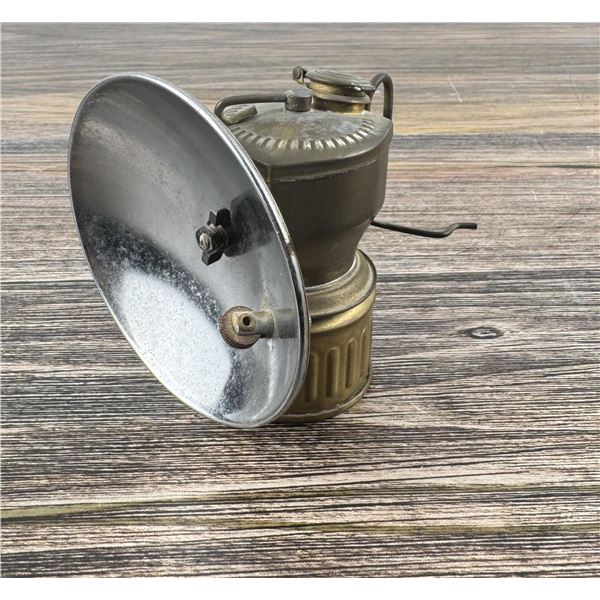 Butte Montana Justrite Carbide Miners Lamp