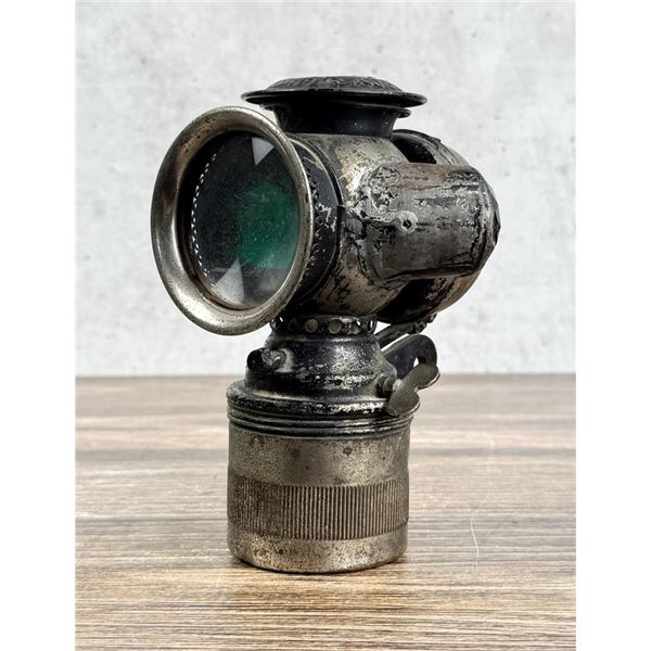 Badger Brass Solar Bicycle Carbide Lamp Lantern
