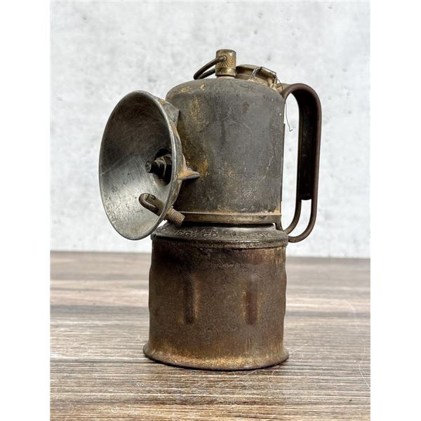 Butte Montana Dewar Carbide Miners Lamp