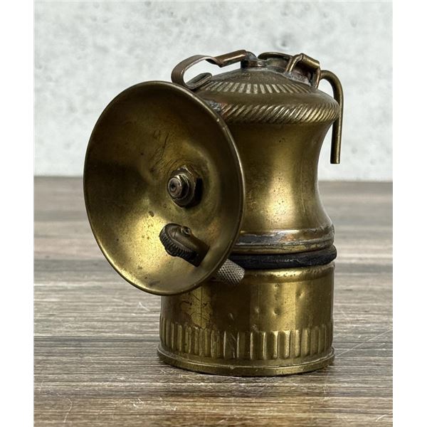 Butte Montana Wolf Cap Carbide Miners Lamp