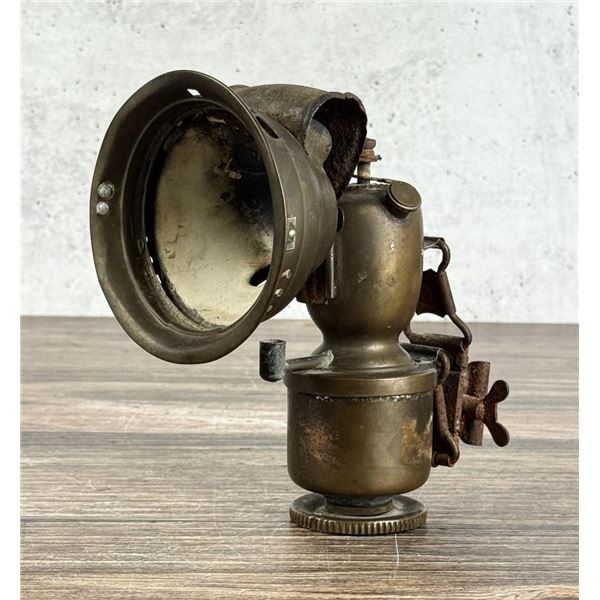 Antique Bicycle Bike Carbide Lamp Lantern