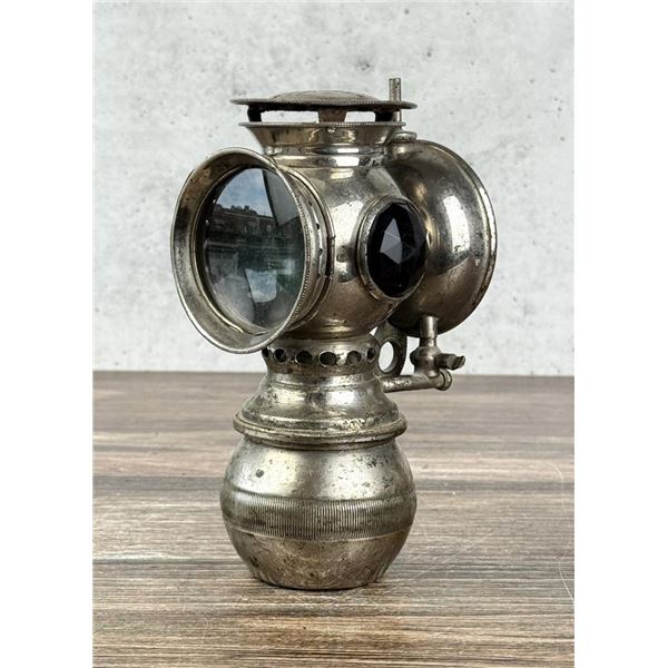 Badger Brass Solar Bicycle Carbide Lamp Lantern