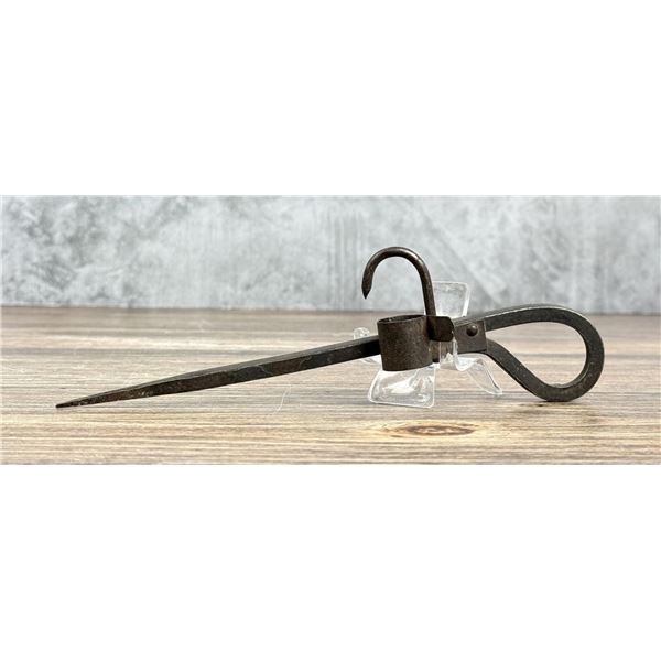 Butte Montana Pistol Grip Miners Candlestick