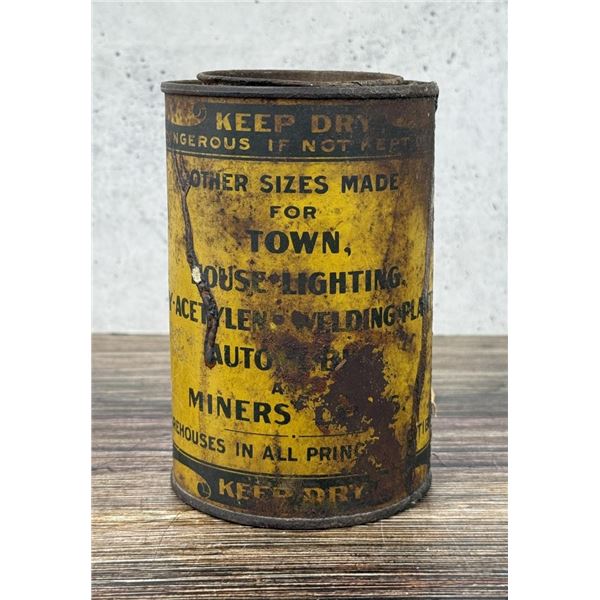 Carbolite Bicycle Carbide Lamp Tin