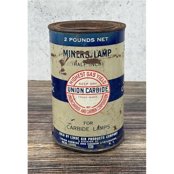 Union Carbide Miners Mining Lamp Fuel Can