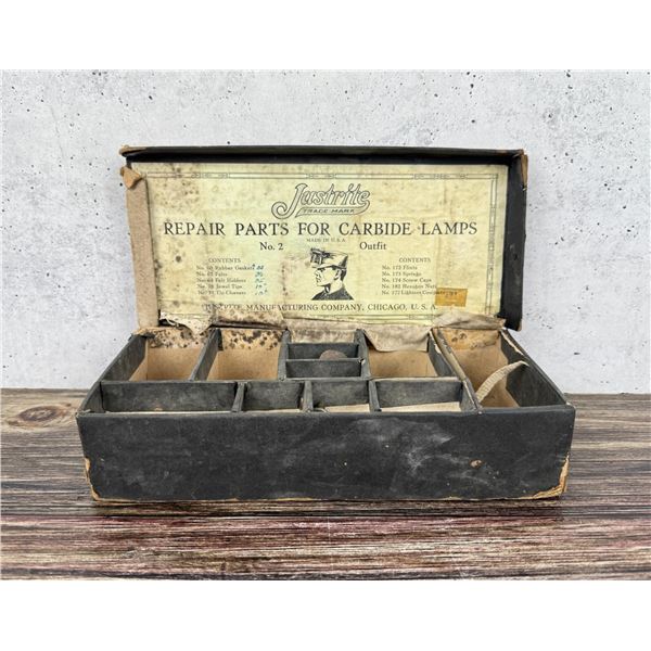 Justrite Miners Carbide Lantern Lamp Repair Parts