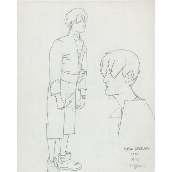 Marvel Artist Tony Salmons original signed sketch