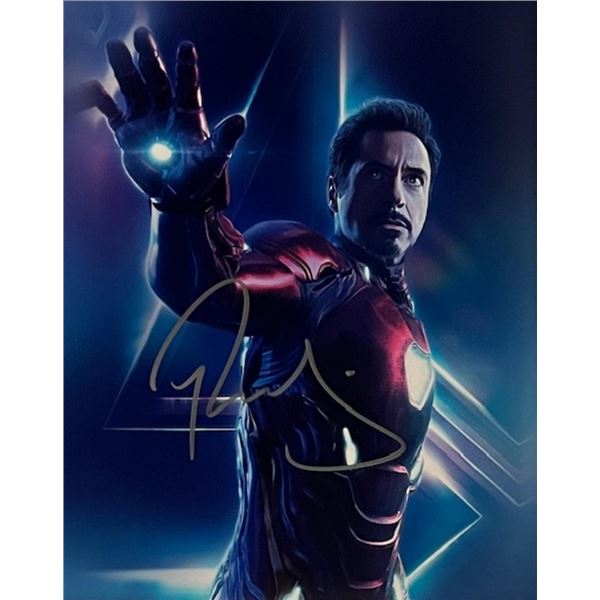 Iron Man Robert Downey Jr Signed Photo