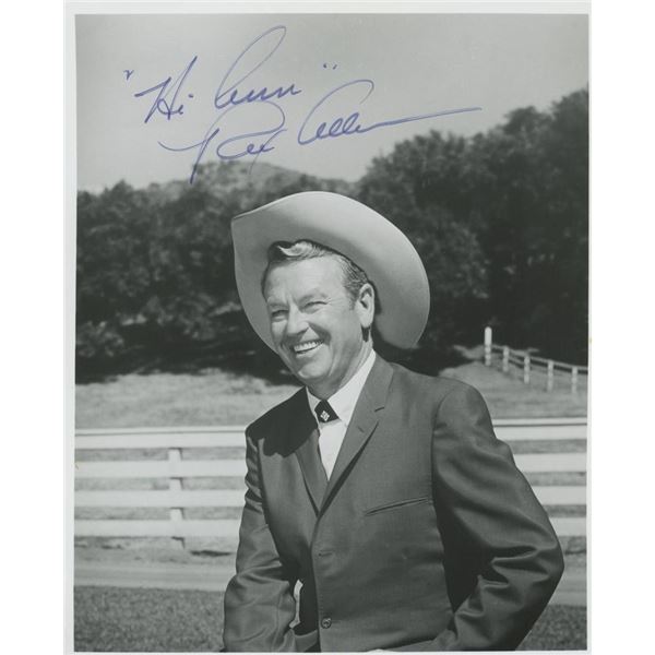 The Arizona Cowboy Rex Allen signed photo