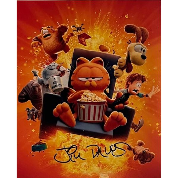 Garfield Jim Davis Signed Photo