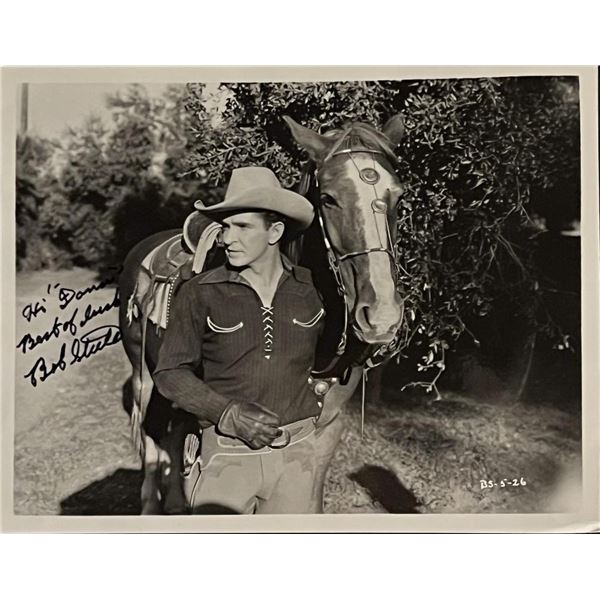 Of Mice and Men Bob Steele Signed Photo