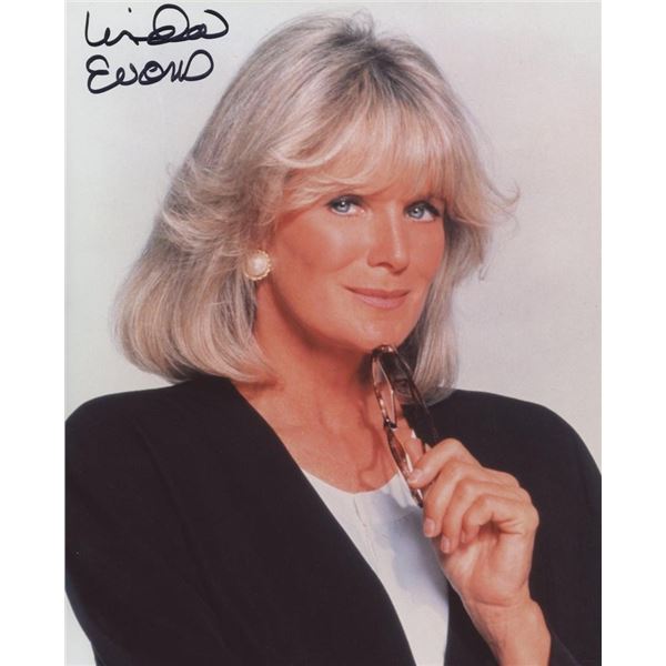 The Big Valley Linda Evans signed photo