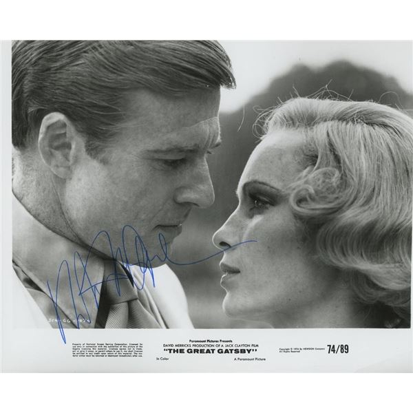 The Great Gatsby signed movie photo. GFA Authenticated