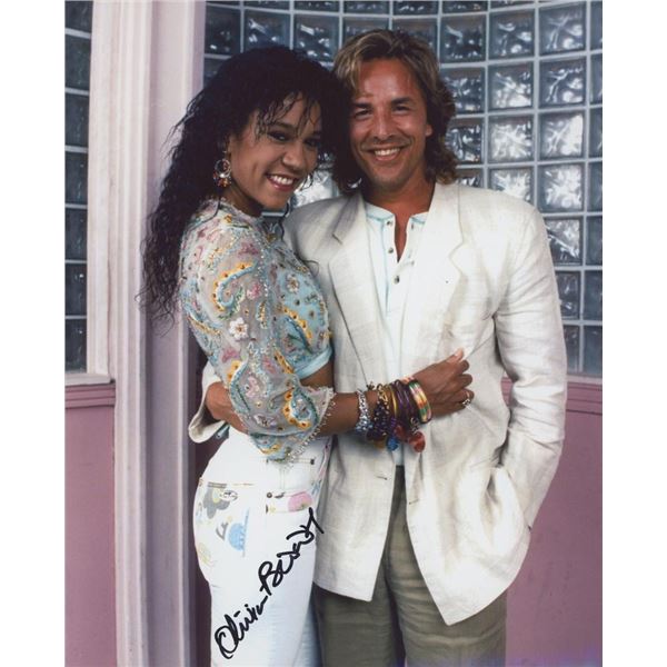 Miami Vice Olivia Brown signed photo