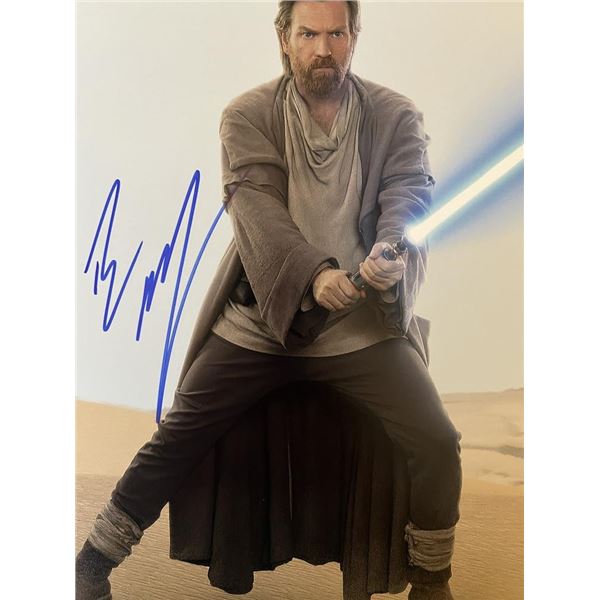 Star Wars Ewan McGregor Signed Photo