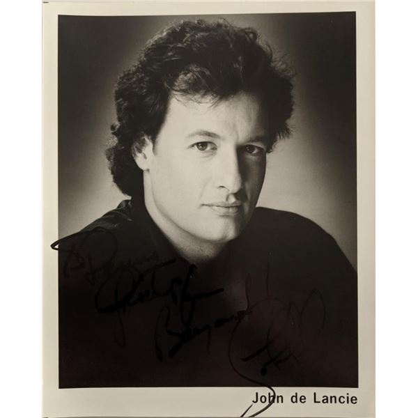 Star Trek Next Generation John de Lancie Signed Photo